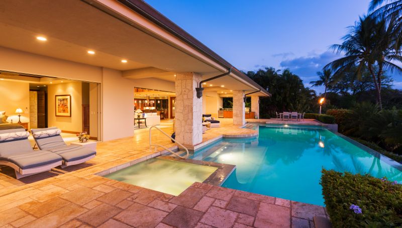 Pool Area Concreting